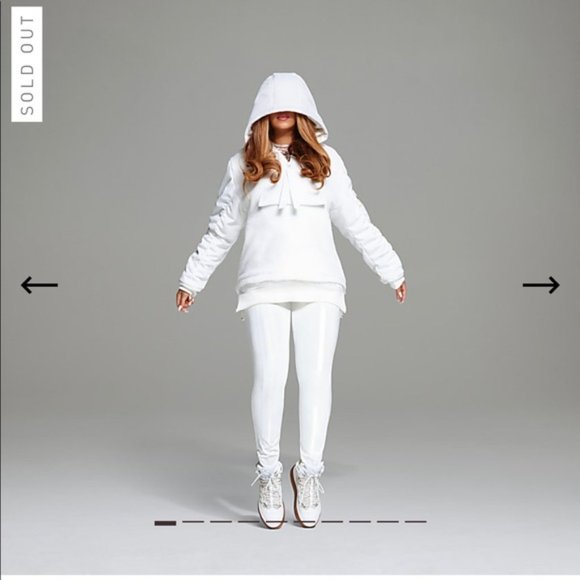 IVY Park x adidas (Unisex) 1/2 Zip Quilted Sherpa Jacket H18974 - Picture 11 of 14